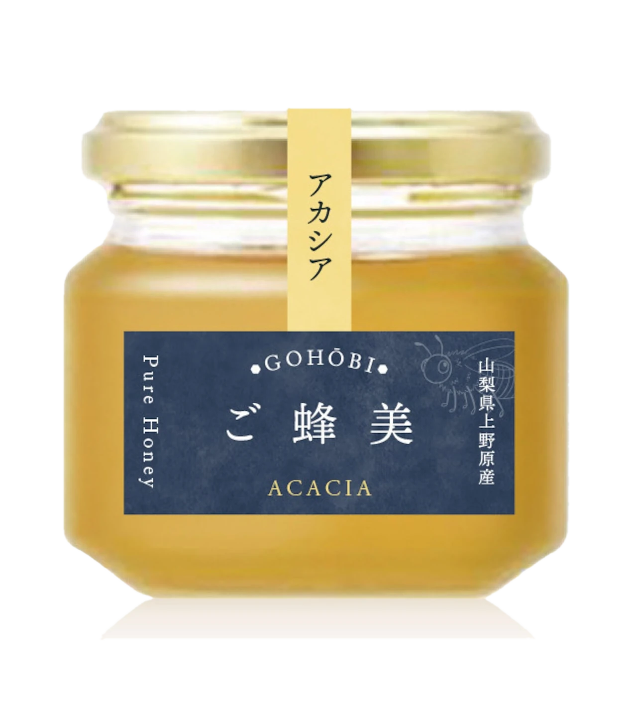 アカシア 100g｜山梨県上野原産 非加熱はちみつ｜ご蜂美